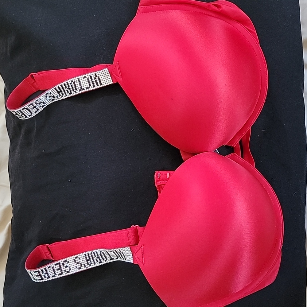 36DDD Bombshell Red Bra